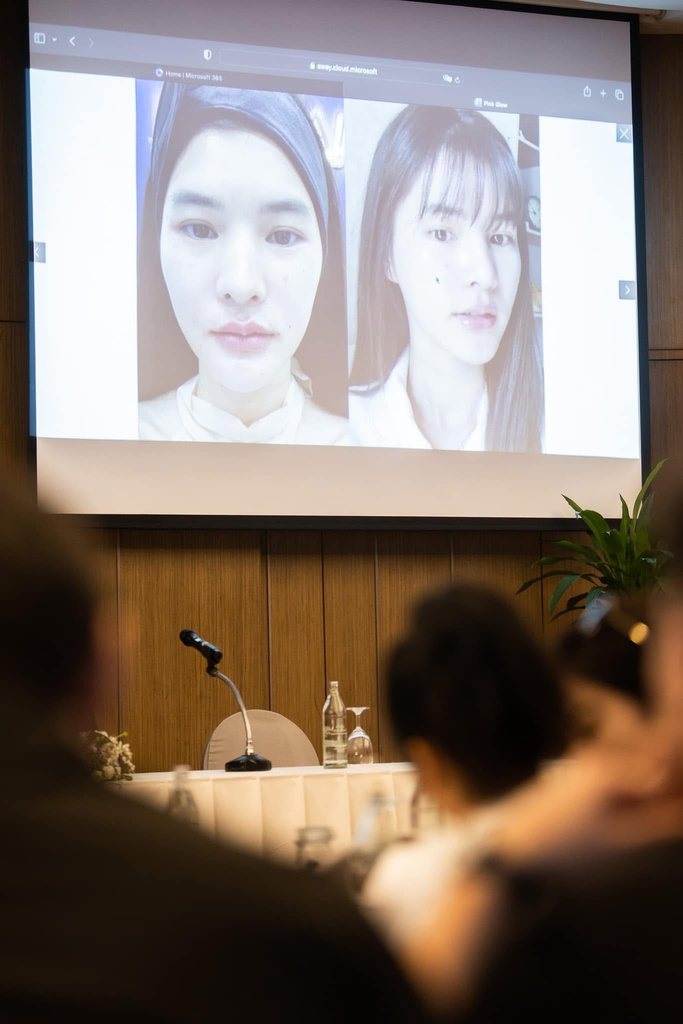 Before and after case presentation